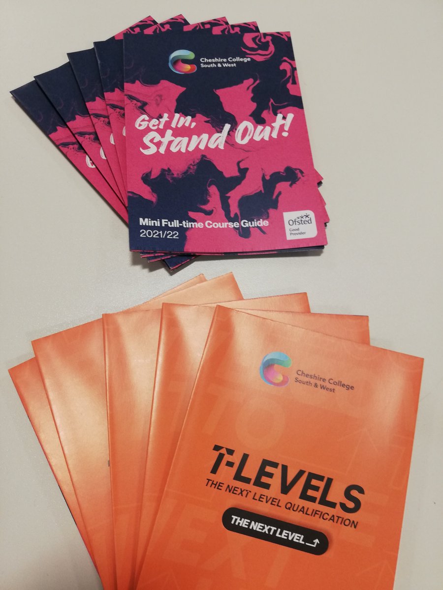 CcswSchools's tweet photo. 📢Calling all secondary schools, you will be receiving copies of our Mini Guides in the post!
#GetinStandOut
@STMCrewe @Shavington_Ac @SWS_School @The_OaksAcademy @RuskinHigh @BrineLeas @Malbank_Head @WinsfordAcademy @AlsagerSchool @StudConnAlsager @CoopAcademyBeb @BishopsHigh https://t.co/iNYJziUC8l
