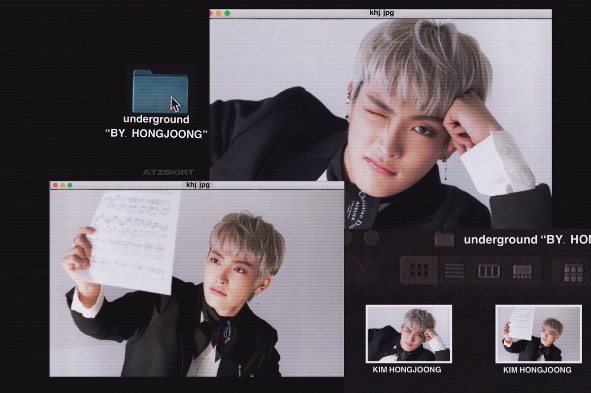 teezmilf's tweet photo. underground “BY. HONGJOONG” 

#김홍중 #아기고양이_홍중이_생일축하해
#OurAuroraHongjoongDay https://t.co/RH34lmyo2I