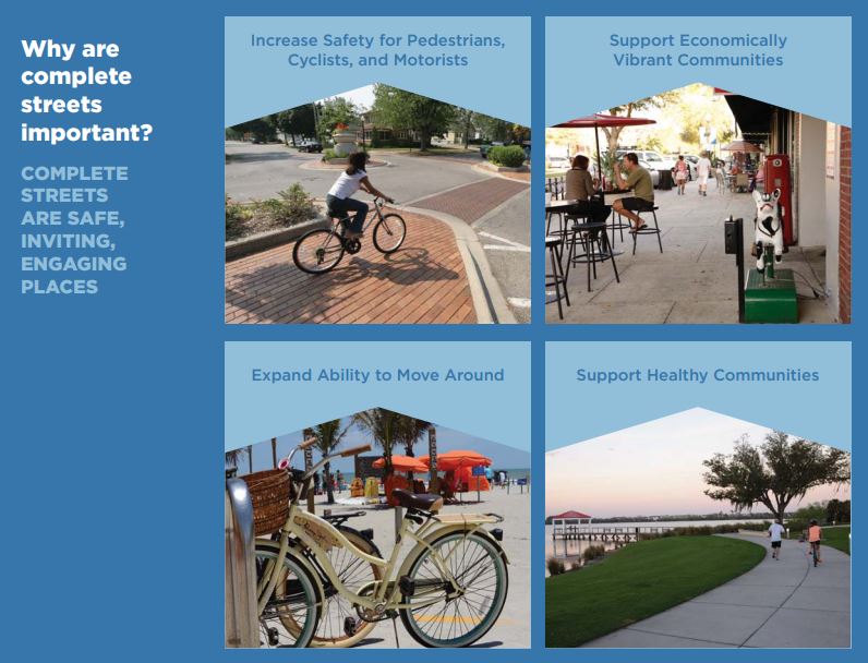 SpaceCoastTPO's tweet photo. A2. Streets that integrate mobility choices contribute to the public life of a community, support economic development, facilitate efficient movement of people/goods, improve public health, reduce fuel consumption on and maximize roadway infrastructure. #321CompleteStreets https://t.co/4EVhtHWoS1