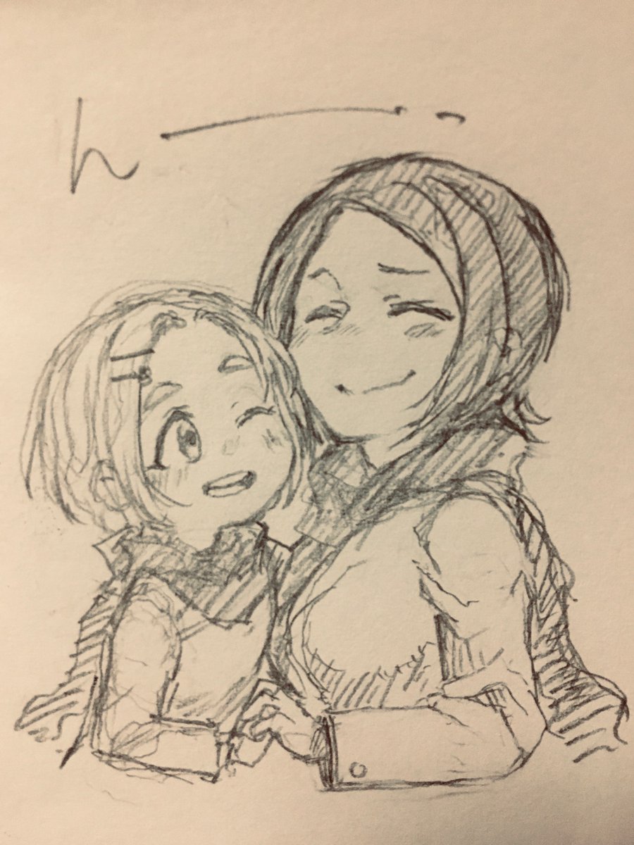 アナログあいかお落書き(東郷あい/龍崎薫) 