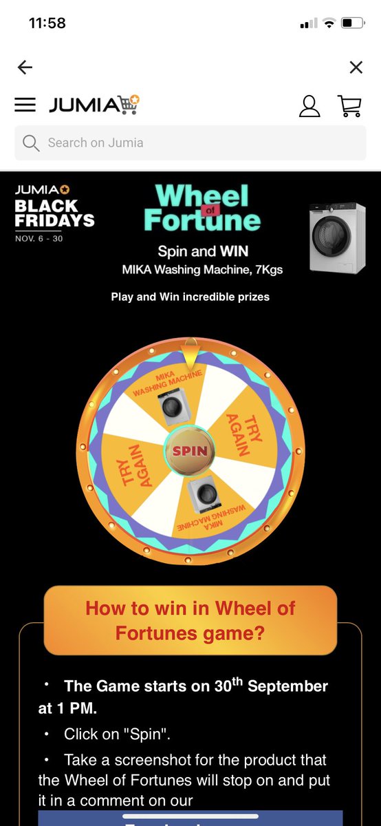 BolAdhel's tweet photo. @JumiaKenya Washing clothes in this winter weather is hectic but with mika washing machine it will be a breeze #JumiaBlackFridaysKE #winner https://t.co/C2eQj3GspO