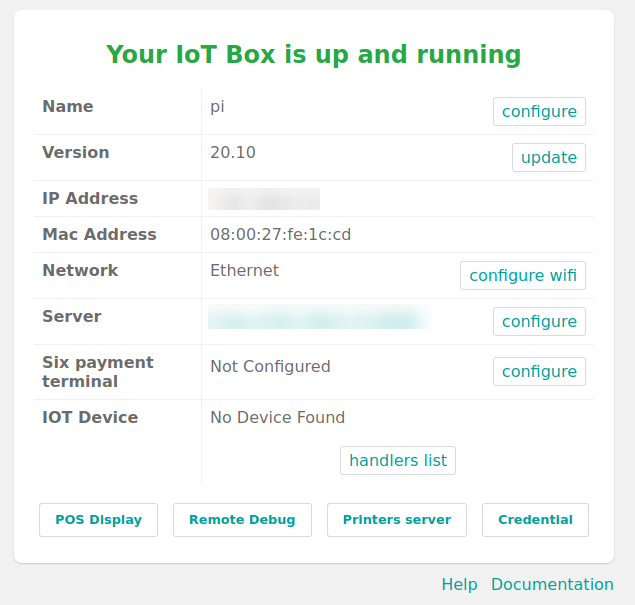 #odoo #IoT Release of the new IoT Box V20_10
- Possibility to add printer manually
- Improve stability of DHCP lease
- Pairing IoT with a unique number
- Allow you to add ways to search for devices
- Add possibility to switch keyboard and scanner type
- Now with Raspberry Pi OS