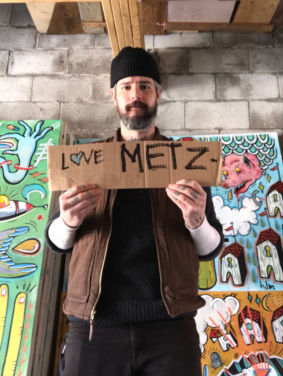 METZtheband's tweet photo. We are #1 on the Loud Chart (CAN) and #6 on the NACC Top 200! Thank you to the beautiful people behind the scenes at college radio and anyone who has listened, shared, or purchased Atlas Vending. The response has been overwhelming. https://t.co/YZIvJ7odnW