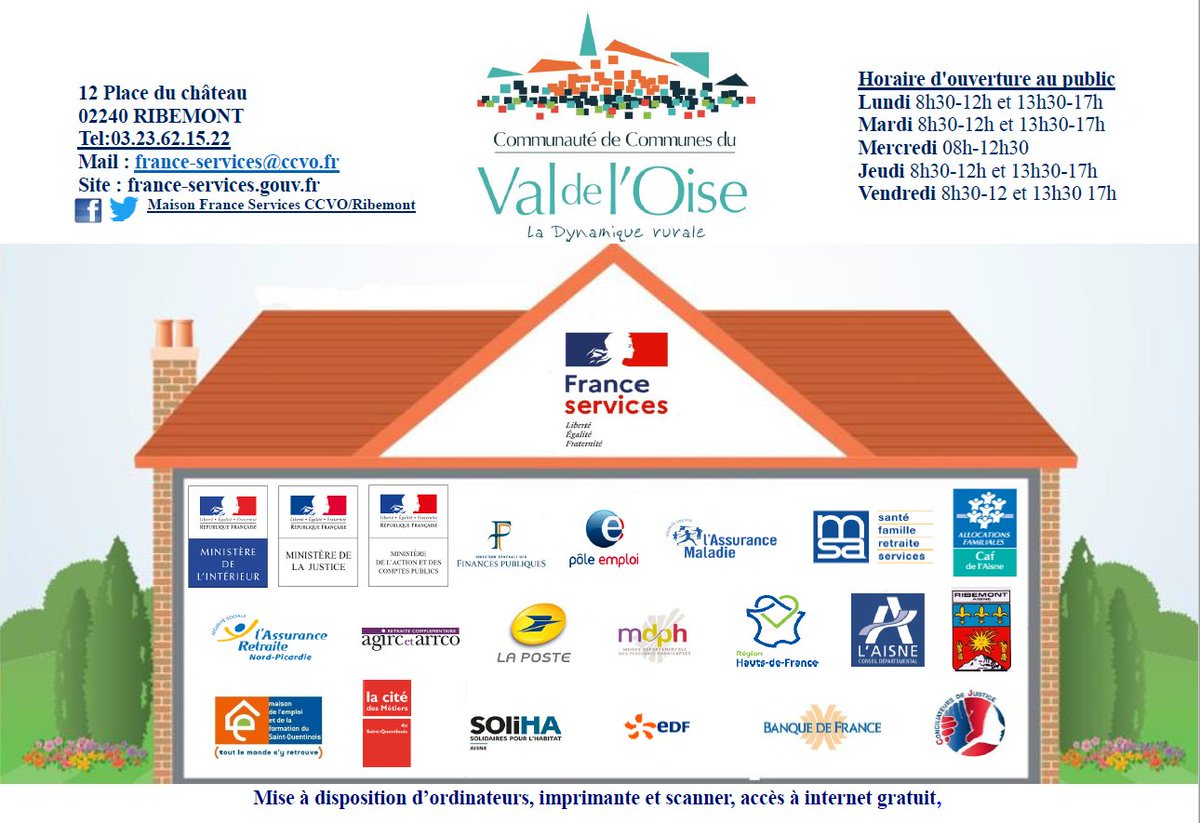 France Services C.C.V.O/Ribemont (@frservices_ccvo) on Twitter photo 