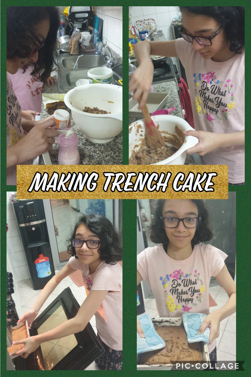 FizahAsjad's tweet photo. @WPS_Year6 Emaan(6D) enjoyed making the dense Trench cake and eating itπ https://t.co/fRGIVeRjZ5