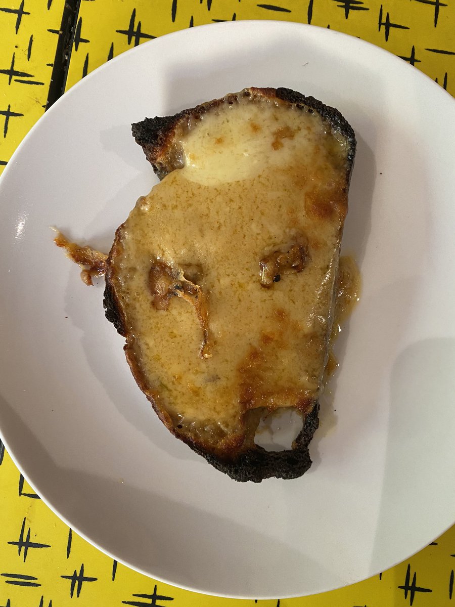 The Donald is toast  *apologies to my prophetic Welsh Rarebit.