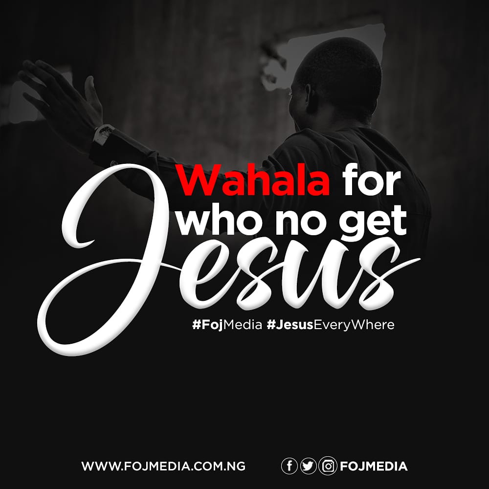 1SoakingChannel's tweet photo. Wahala for who no get JESUS.
Fojmedia
#theophilussunday #jew_boys #1spirit #1spirit_lighthouse #FireEverywhere https://t.co/0yTEsJtF44