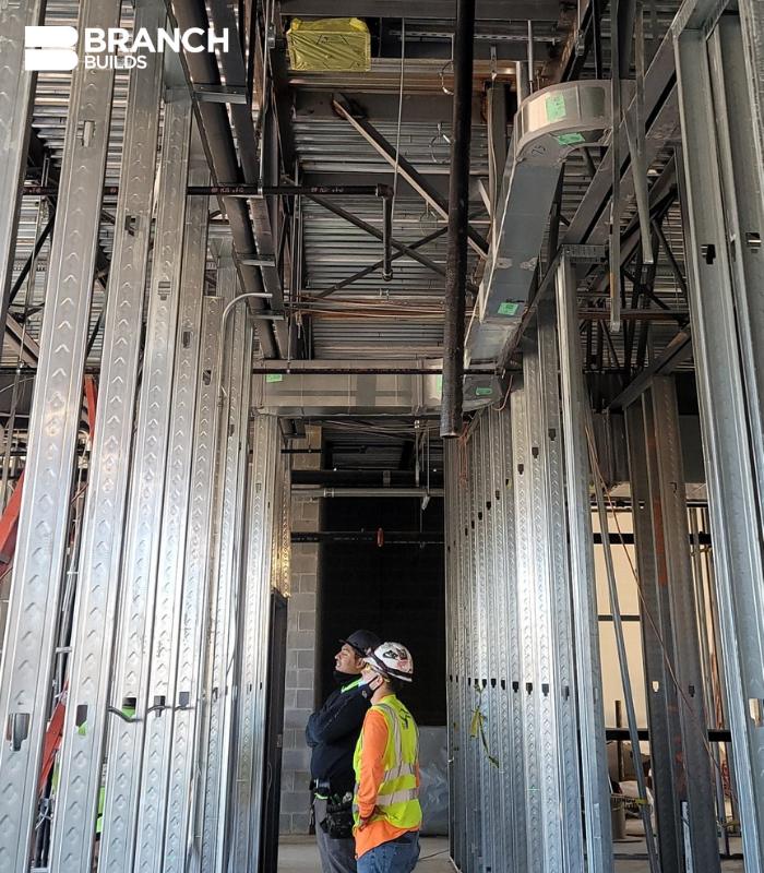 BranchBuilds's tweet image. The rooftop units are being installed and the 2nd floor overhead rough-ins are almost complete at Reston Fire Station No. 25 in Reston, Virginia. Special thanks to our Northern Virginia project team and trade partners for their hard work. #ProjectUpdate #BuildingLegacies