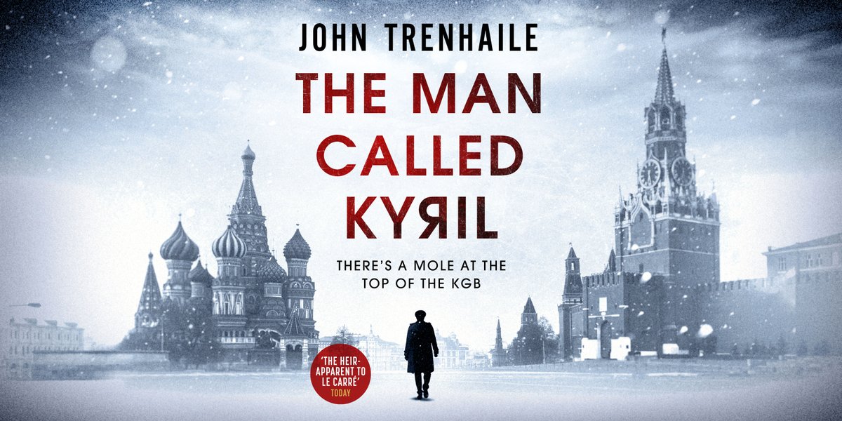 canelo_co's tweet photo. It's cover reveal time!🎉
THE MAN CALLED KYRIL by John Trenhaile is a classic Cold War #espionage mole hunt lovingly reissued for a new audience.🕵️ Perfect for fans of #AlanFurst, #JohnleCarré and #MartinCruzSmith.
Available to pre-order now on ebook👉 https://t.co/6WAVJOIbDE https://t.co/KCugsHQPnl