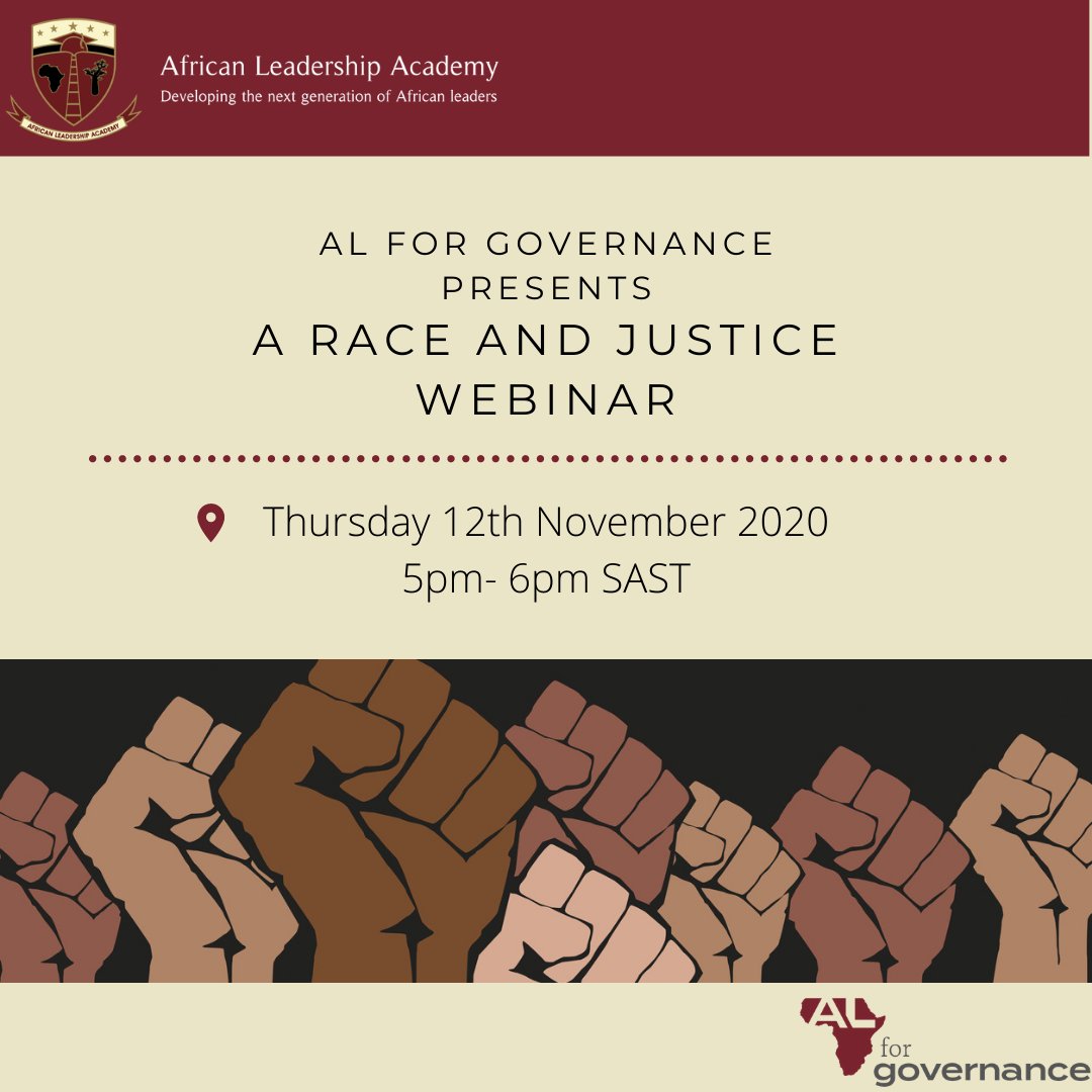 ALAcademy's tweet photo. We are excited to announce that #ALforGovernance Network will be hosting A Race and Justice webinar. With the topic being as pertinent as it is necessary, we wish to invite all members of our community to this discussion.
Join us! Register here: https://t.co/r8O1iH6M9V https://t.co/RwYx9oaUja