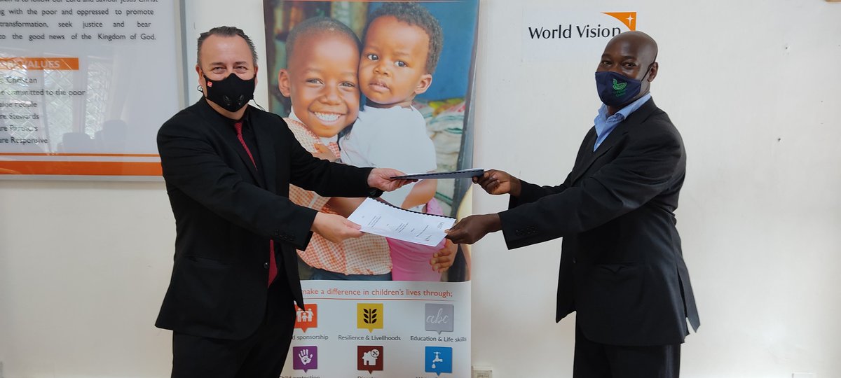 WorldVisionUg's tweet image. We have signed a Memorandum of Understanding with @ScriptureUnionU. This partnership will strengthen programmes that support Children’s spiritual, social & emotional development in schools, and help them overcome the emotional challenges brought about by the COVID-19 pandemic.