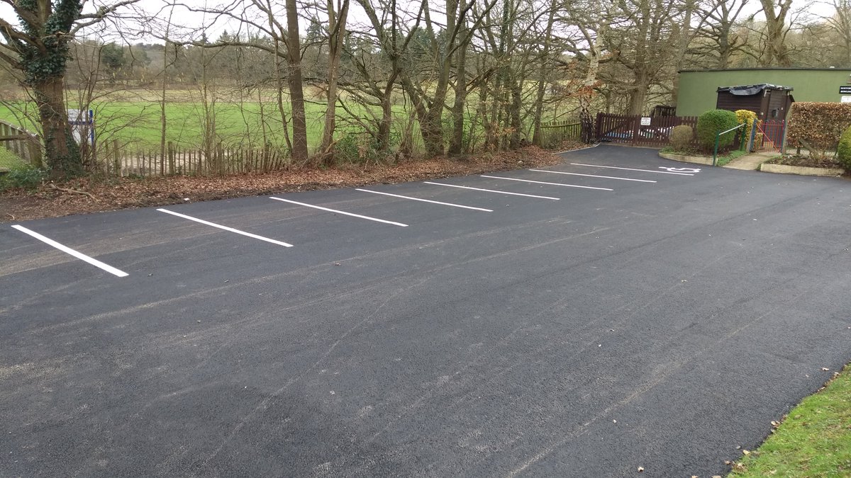 JCWoking's tweet photo. £2615 #CountyMCA grant for a car park resurface at the new Mayford Village Hall to get rid of potholes was received thanks to County Cllr @ayeshaazad3 and Cllr @WillForster. #SurreyMCA https://t.co/xVthJZR7DJ