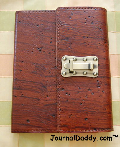 JournalDaddy's tweet image. Large brown Italian leather journal with metal clasp. This will be in San Angelo at our next show this weekend 11-7-20 along with many more.