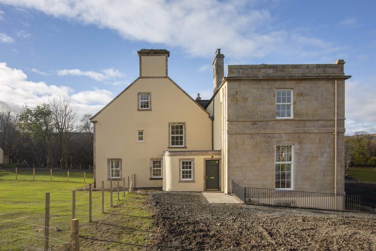 JuniperProjects's tweet image. Our latest project is coming to a close, what a pleasure it has been to rescue the historic buildings at Gartur Estate, Stirling, from the Buildings At Risk Register.