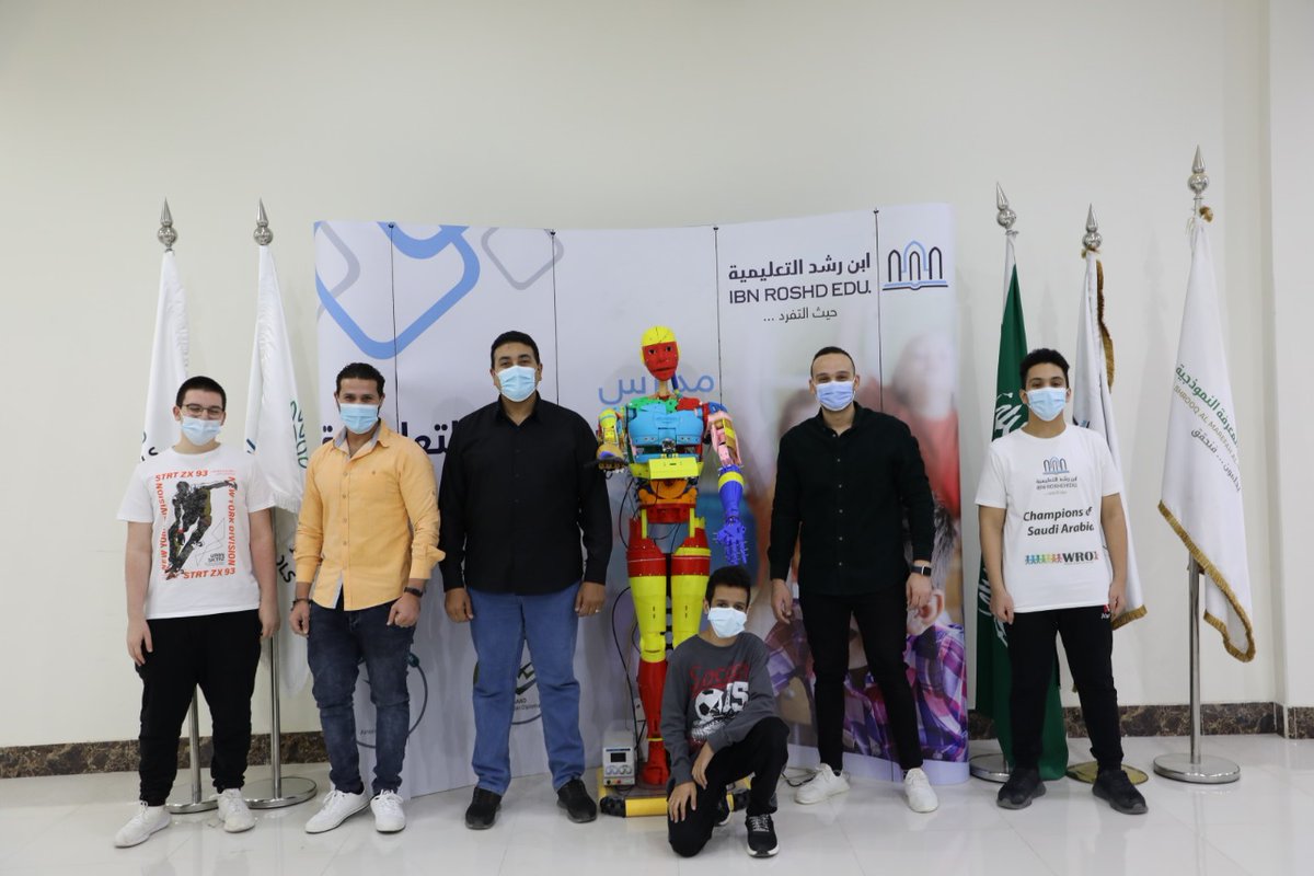 SHNamothajyah's tweet photo. 🏆Wro-World Robot Olympiad🏆
نبارك تأهل الفرق للمنافسة على مستوى العالم في كندا 🇨🇦 🇸🇦

🥇 المركز الأول 
#مدارس_شروق_المعرفة_النموذجية 
مسار #الروبوت الفئة العادية 
المرحلة المتوسطة
 🧑🏻الطلاب 
🏆 فهد محمد صالح الزغيبي 
🏆 يزن يوسف الزهراني 
#أولمبياد_الروبوت_العالمي
#WRO https://t.co/wiBz9fdggR
