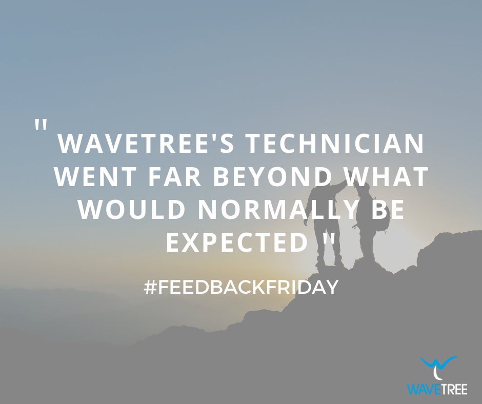 ITSupportNYUS's tweet image. RT  RT @Wavetree_IT: A #feedbackfriday to make a great start to the weekend! Our customers are always at the heart of what we do, we're always on hand to help #itserv…