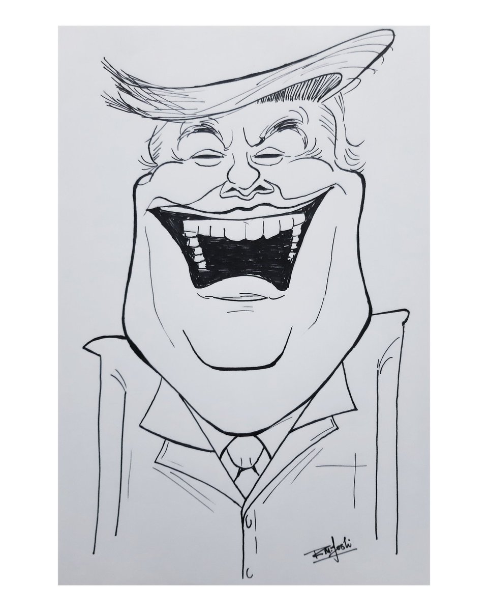 rohitjoshi1998's tweet photo. US President Donald Trump
.
#USA #us #usa🇺🇸 #donaldtrump #joebiden #usarmy #usnavy #usairforce #newyork #california #uselection #america #republic #democratic #india #boston #maharashtra #cartoon #caricature #art #canvas #blackandwhite #president #makeamericagreatagain https://t.co/HNa3p3HHSp