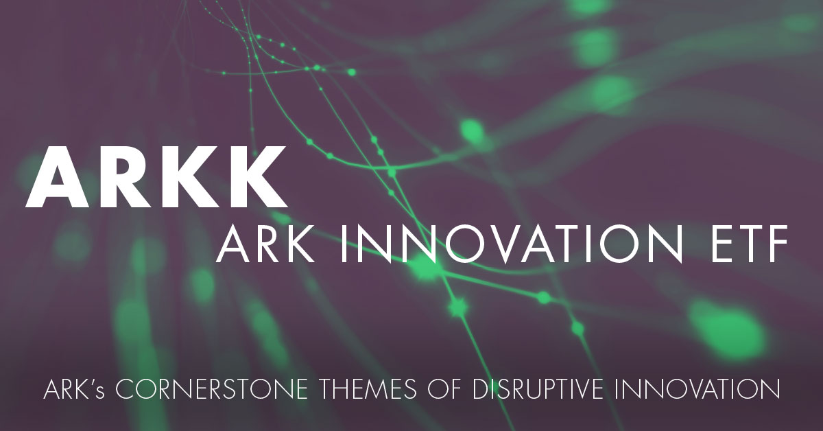 ARK Innovation ETF  $ARKK is an aggressive and actively managed ETF that works to profit off "disruptive innovation" meaning that the ETF is centered around investing in technologically enabled new products or services.  $ARKK  #ARKK  #investing  #stocks  #ETF  #investors  #TLN