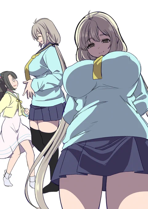 JK化リフレ3のネーム練り中だ ロリになって長身ずっしり女子に押し潰されよう♥みたいなコンセプトでいくぜッッッ 