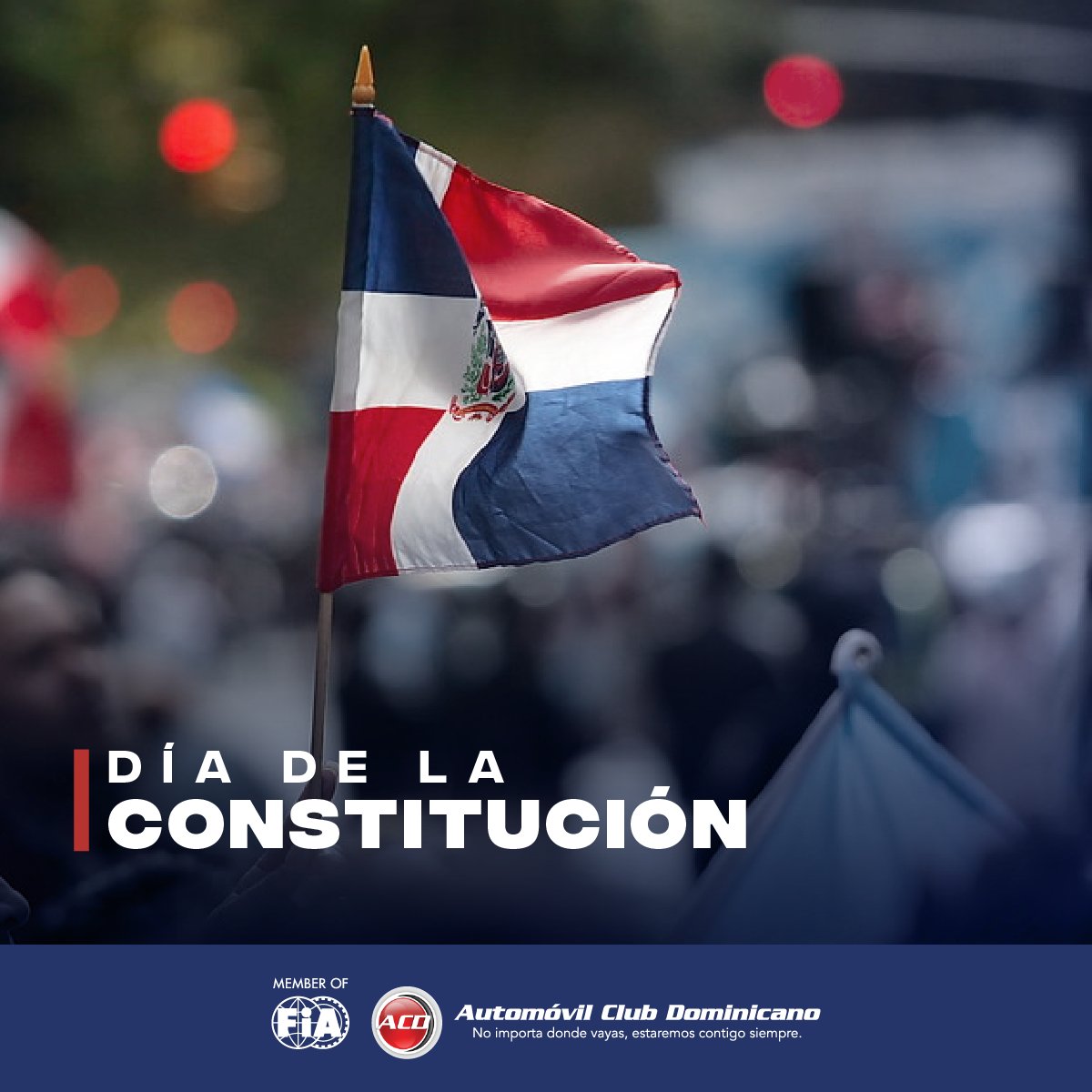 AutomovilClubDo's tweet photo. Hoy conmemoramos con orgullo el 176 aniversario de la proclamación de la primera Constitución de la República Dominicana 🇩🇴 https://t.co/XDX25YP88f