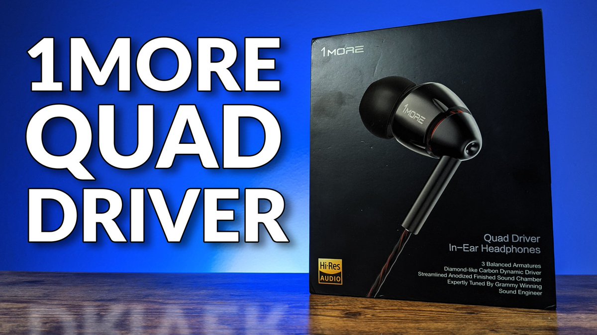 JDubbTV's tweet photo. Check the latest review of the @1MoreUSA Quad Drivers!
https://t.co/XjeRYH4vlp https://t.co/JDc6iPcysS