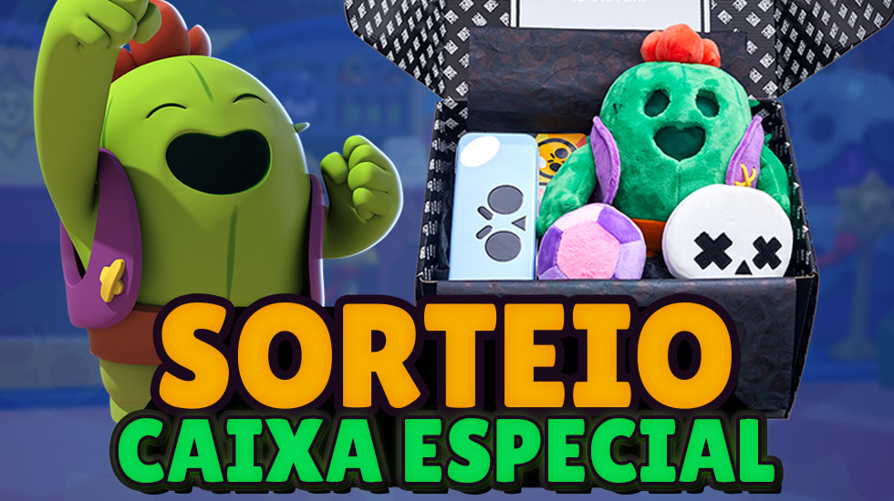 BrawlStarsDicas's tweet photo. Quer concorrer uma Caixa especial de produtos oficiais do #BrawlStars? 🌵⭐🍀 Participe do sorteio no site!

https://t.co/2du22NVbJg https://t.co/OszTGygIGg