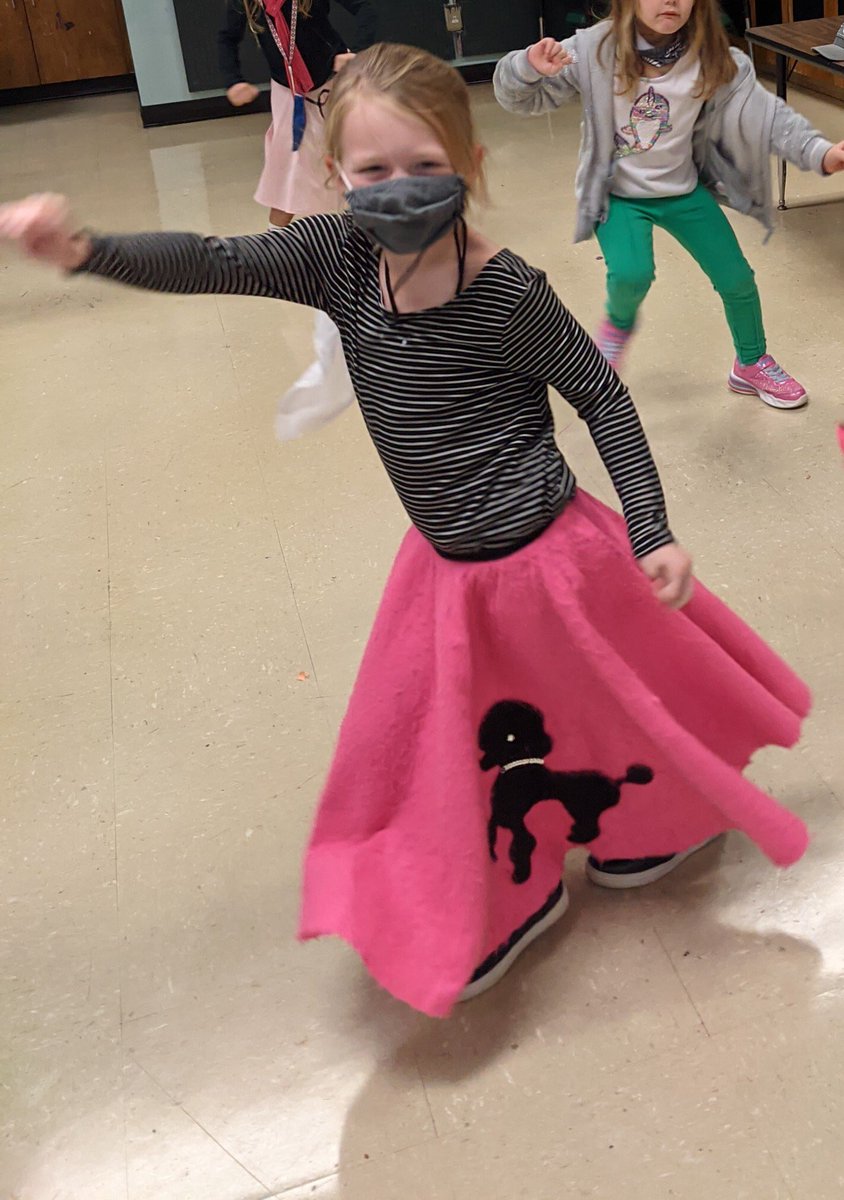 Our students are rockin’ primary school! 50s day at Glenwood is a favorite day for us!