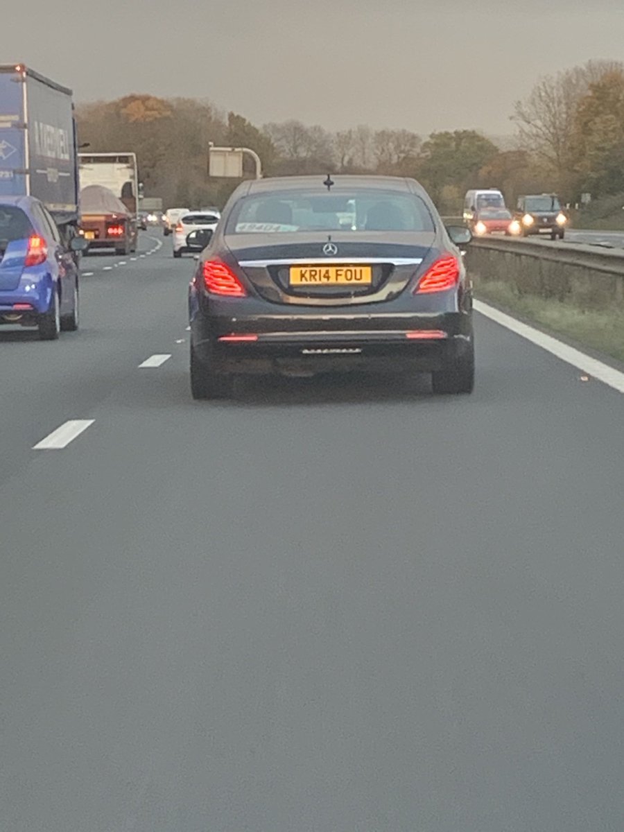 RealTonyJohnson's tweet photo. I saw this car on Wednesday on the M5 near Gloucester, driving at terrific speed and swerving between lanes in fact it nearly hit our; displaying trade plate 49404.
Anyone know how I can report this to the garage or responsible organisation ⁦@DVLAgovuk⁩ https://t.co/0KPmy8HYSd
