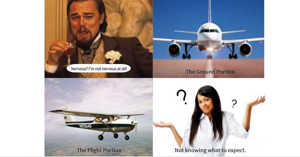 SafetyChip's tweet image. What about your checkride makes you the most nervous? ✈😬

A) Nervous? I'm not nervous at all.
B) The ground portion.
C) The flight portion
D) Not knowing what to expect.

Let us know in the comments!
#safetychip #checkride #practicalexam #DPE #AZ #Phoenix #flight #pilot