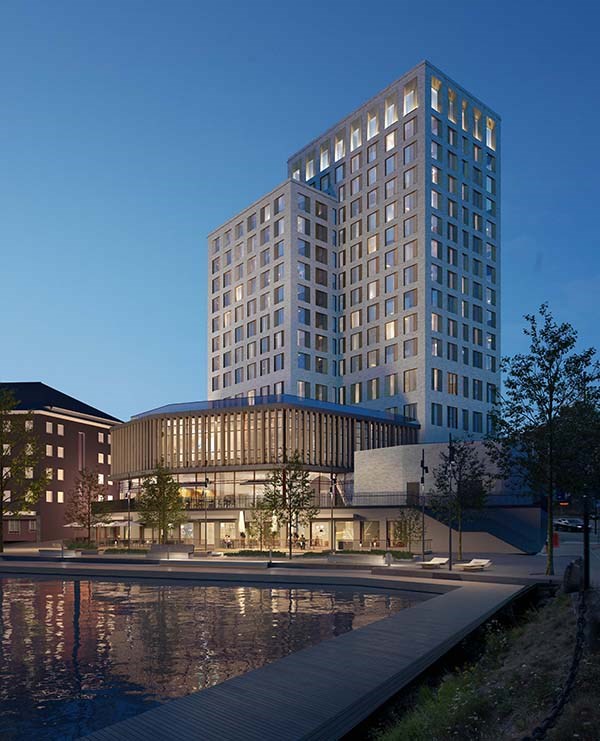 Nytt hotell vid Marenplan och förslag till gestaltning kring Marenplan. Detaljplan ska prövas i samråd, efter prövning i Stadsbyggnadsnämnden 17/11. Fastighetsägare är Stadsrum fastigheter och arkitekt <a href="/FOJABarkitekter/">FOJAB</a>  bit.ly/3l817Mk  #södertäljeväxer