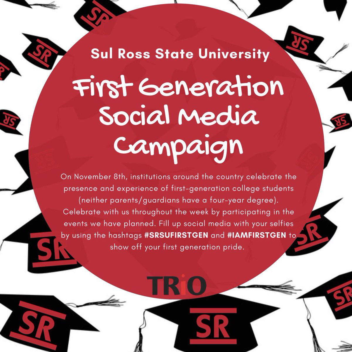 srsusss's tweet image. Upload your photo and tag us!  🎓🐺❤️#SRSUFirstGen #IAmFirstGen #srsusss #trioworks