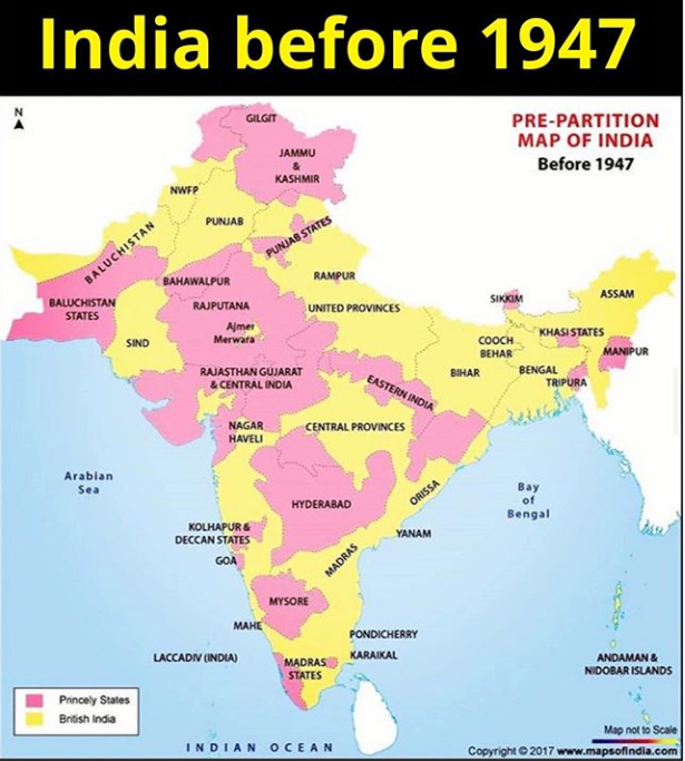 HarimohanIas's tweet photo. आजादी से पहले का भारत !! Pre-independence India

Follow @iaswithharimohan for more.

#ias #upsc #ips #ssc #currentaffairs #gk #india #lbsnaa #generalknowledge #ssccgl #ifs #motivation #upscmotivation #upscexam #upscaspirants #civilservices #irs #pcs #upscprelims #rrb #study https://t.co/pf68s9Gz5A