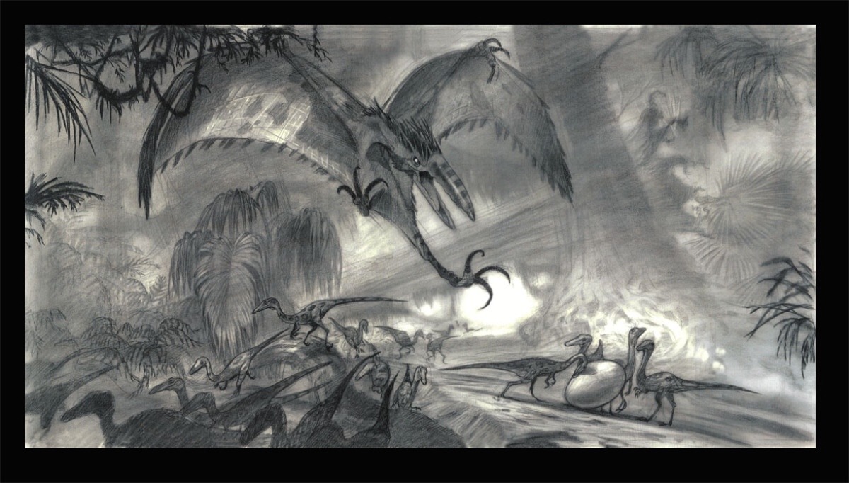 BenkeArt's tweet photo. Disney's dinosaur concept arts https://t.co/1fB32OmTcC