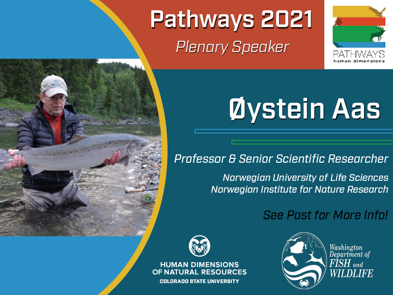 PathwaysCon's tweet photo. We are excited to have Øystein Aas as a speaker for #pathwaysHDW 2021! For Øystein's bio, please visit https://t.co/SlLyTOp8PE. #salmon #atlanticsalmon #pacificsalmon #salmonrun #salmonfishing #socialscience #conservation #ecology #sustainability #wildlife #marineconservation https://t.co/P7EsXcAQwC