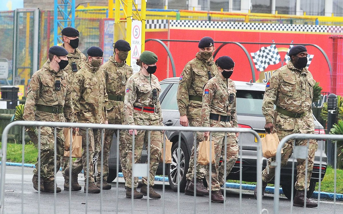 latimeralder's tweet photo. Lt. Hancock can barely restrain his glee that at last he has deployed troops on the streets of UK
'I'm the first 'Health Minister' ever to do so,' he crowed.
Next up - Downing Strasse! Nummer Zehn! https://t.co/xw58VSXII9