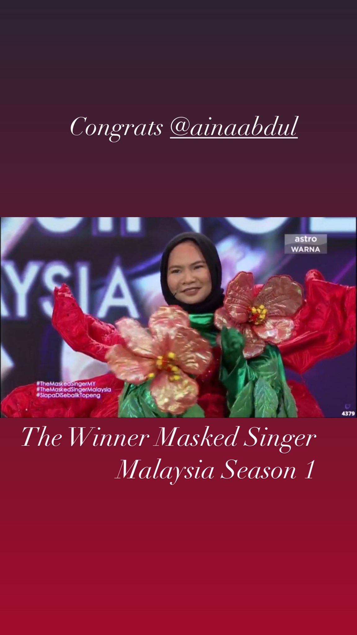 The masked singer malaysia season 1