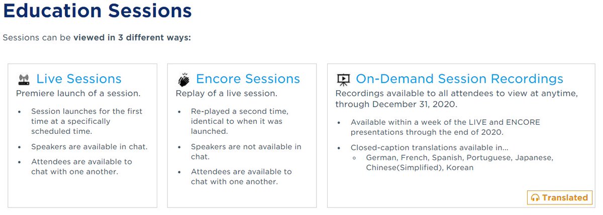 NACSonline's tweet photo. Did you miss a #CTCExperience education session? Don't worry, it's #EncoreFriday! View this week's sessions during their encore and chat with other attendees.
Check out the schedule >> https://t.co/z2TTIXP1xk https://t.co/AznDsnNQoI