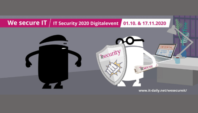Auf der virtuellen Konferenz We secure IT am 17.11. sprechen <a href="/Akamai/">Akamai Technologies</a> und <a href="/PlusServer/">plusserver</a> über #ITSecurity auf dem Prüfstand - Für jede #Cloud #Infrastruktur die richtige #Security Strategie. Melden Sie sich kostenlos an. <a href="/it__security/">it security</a> bit.ly/2TWQCjf