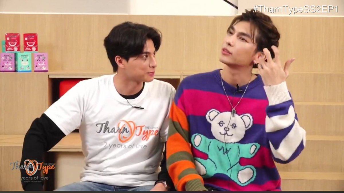 BelongMewGulfPH's tweet photo. n'Mew is also here. 💖
#TharnTypeSS2EP1 https://t.co/EjJ3l3cVCa