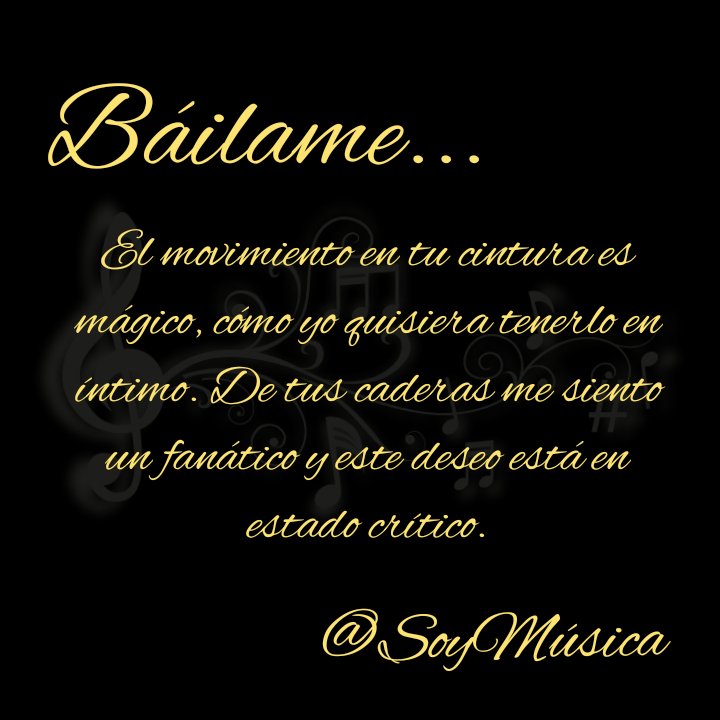 SoyMusica76's tweet photo. Báilame...
#Musica https://t.co/Gl37EWhI09