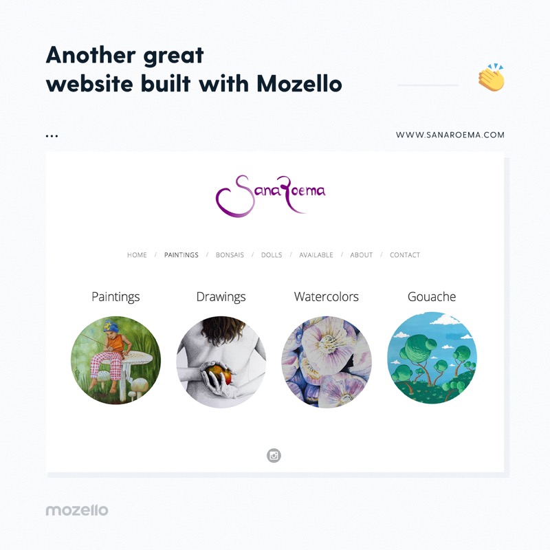 mozelloweb's tweet photo. Stunning art from a portuguese artist. You can check out her work and available pieces on her website.

Also need a site or online store for your hobby or business? Try https://t.co/poyBOovTpJ yourself. No programming required.

#website #art #paintings #watercolors #smallbiz