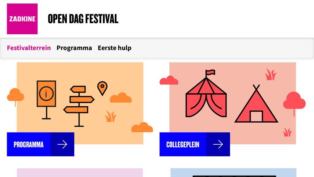 De Open dag van Zadkine is begonnen!!  🎪👩🏽‍💻👨‍💻
Kijk nu op zadkine.nl/opendag en bezoek ons Open dag festival! We zijn er tot 20 uur vanavond!!

#zadkine #opendag #online #rotterdam #onlineopendag #onderwijs #opendagfestival #festival