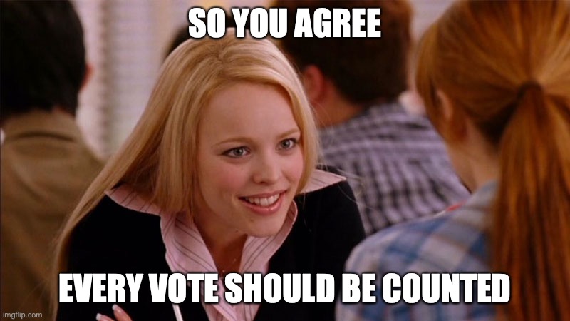 Devonevalitster's tweet photo. @IvankaTrump #CountEveryVote #MailInBallots https://t.co/qz5WdCFj3A