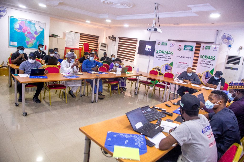 The use of SORMAS has enhanced our response to several outbreaks in Nigeria including #Lassafever #monkeypox &amp; now #COVID19

We have now deployed this tool to all 774 LGAs &amp; 36+1 states

Strong collaboration across states, health facilities &amp; our partners

wwwnc.cdc.gov/eid/article/26…