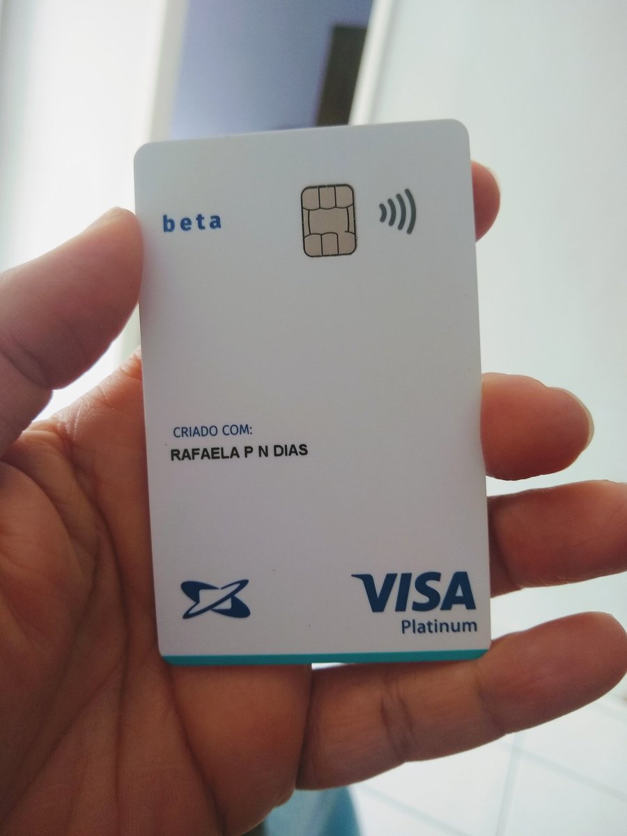 RafaelaPaula78's tweet photo. Muito feliz por essa parceria!
🥰💁🏽♀️💳
@VisaBR @credicard
#BetaHero #contacteless #credicardbeta #soubetahero https://t.co/WwZv8IrTjv