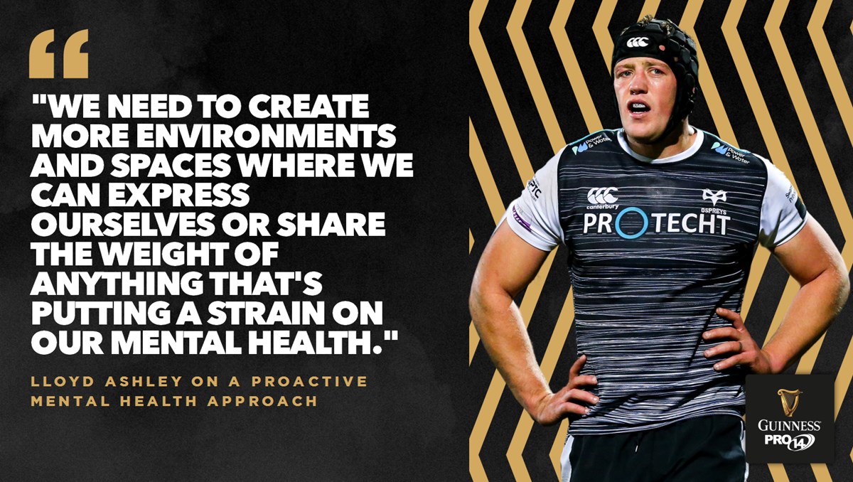 URCOfficial's tweet photo. #WhyItMatters | @lloydashley91 

In our latest player written article @ospreys Lloyd Ashley talks about learning about how to help yourself and others when it comes to #MentalHealthAwareness 

Read: https://t.co/dioNmppA3N https://t.co/Z8JCEdtXPj