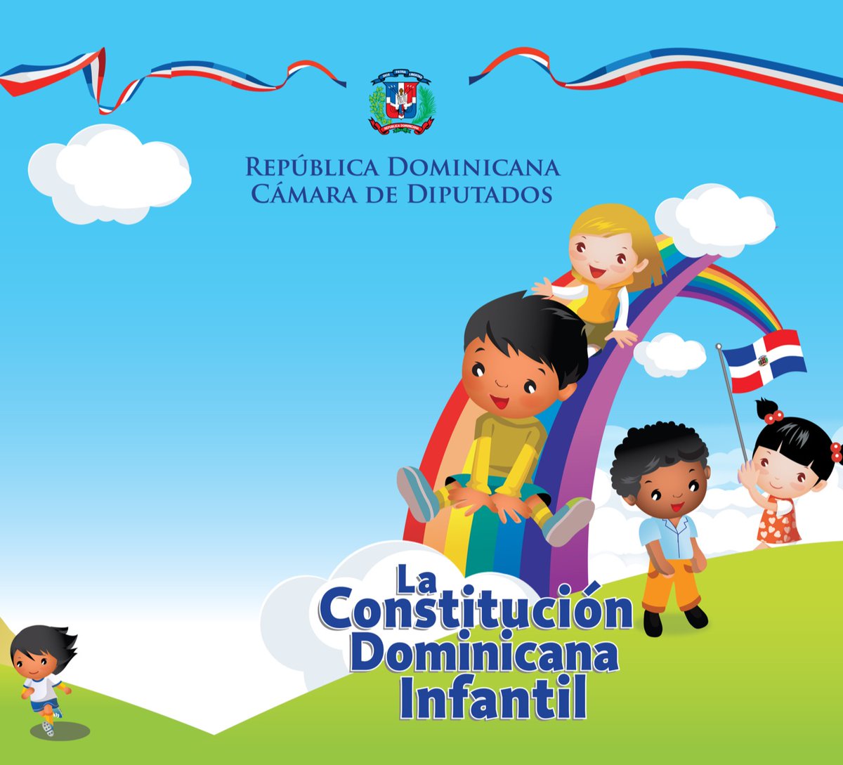 dinnaf4's tweet photo. Celebramos con júbilo y alegría este día tan especial. En esta ocasión, en que ponemos a disposición de la niñez dominicana unaedición especial del texto de la Constitución del 26 de enero de 2010, nos sentimos con profunda alegría infantil, como cuando un niño recibe un juguete. https://t.co/SbiVLBwJVB