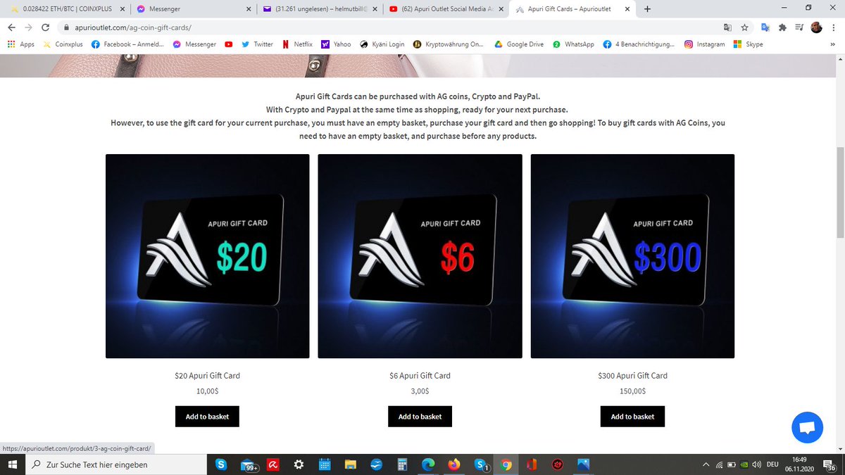 ApuriCoin's tweet photo. The #APURI Gaming Coin (#AGC) is #exchangeToken on #COINXPLUS.
The Coin is an #utilitycoin, too.
Reg. for free on COINXPLUS https://t.co/7AX5NVZFku and buy some AGCoins with #BTC.
You can use AGCOINs to buy gift codes on https://t.co/9dKNupkqTG and double the amount. https://t.co/gBs5BZA7T5