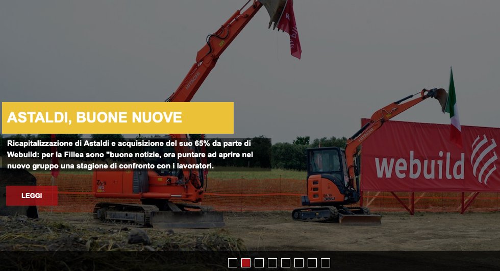 filleacgil's tweet image. Ricapitalizzazione #Astaldi e acquisizione del suo 65% da parte di #Webuild buone notizie, ora puntare ad aprire nel nuovo gruppo una stagione di confronto con i #lavoratori. Leggi la nota #Fillea ▶️bit.ly/3p0Wfel