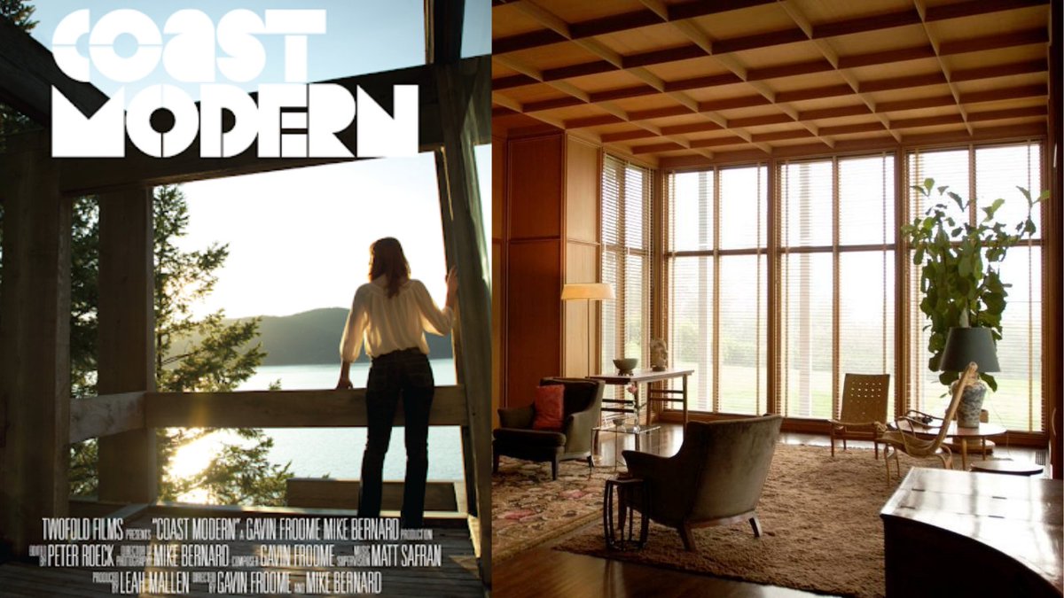HotDocsCinema's tweet photo. Travelling along the Pacific North West coastline from LA to Vancouver, @CoastModernFilm showcases the pioneers of West Coast Modernist Architecture, and the homes that have become their legacies. https://t.co/DRL1ZaHnYy 2/4 https://t.co/SZOooBioIw